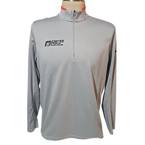 NWT Nike Golf Dri-FIT 1/4 Zip Pullover Gray Men’s Large